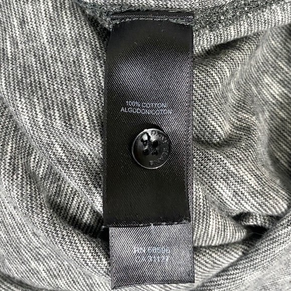 DKNY Jeans Men’s Gray Long Sleeve Henley Size Small - Picture 3 of 9